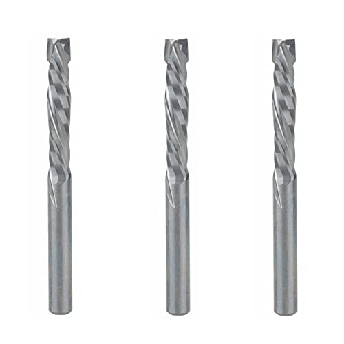 Fraise à spirale carbure monobloc 4x22mm usinage bois CNC