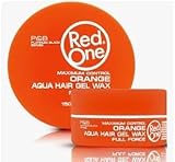 Red One Aqua Hair Wax, Haarwachs, Glanzeffekt, 150 ml (Orange)