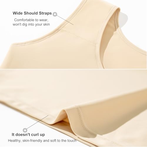 Image of GCTBL Chest Binder for Transgender FTM Breast Binder Long Tank Binder | Swim Binder, Buttery Soft, No Built-in Pads, Natural Fit, Comfort, Supportive, Full Length Compression Bra Tank Top