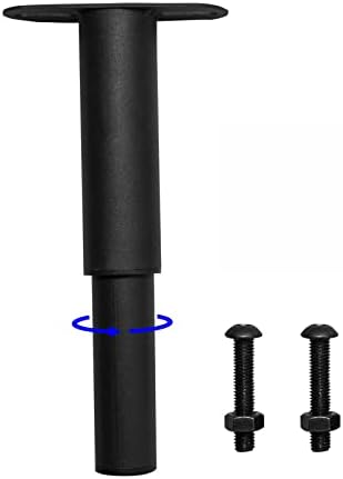 Adjustable Height Center Support Leg, Bed Frame Center Slats Heavy Support Leg, Extra Durable Steel Furniture Feet for Sofa Furniture, Table, King Bed, Metal Steel Feet Replacement Parts(1Pcs, 7"-12")