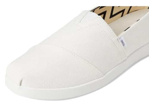 Image of TOMS Women's Alpargata Plus Slip On Espadrille, Textile Upper, Relaxed Fit, CloudBound Insole, Stretchy Easy On and Off