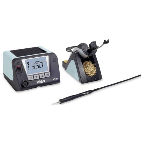 Weller Wt1011M - Stazione Di Saldatura Digitale Con Wtpp Ms, 40 W, 50-550 °C, Con Punta Di Saldatura, Incluso Ripiano