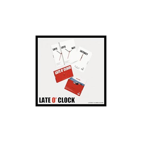 Mini album Latency Late o' Clock ensemble pochette carte postale cadeau idéal - 2