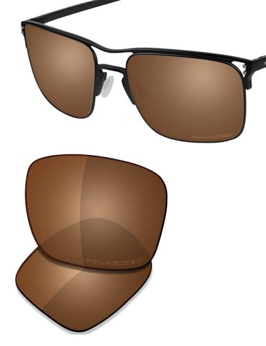 Image of SAUCER Premium Replacement Lenses & Nosepads for Oakley Holbrook Ti OO6048 | UV400 Protection, Anti-Scratch, Precise Fit