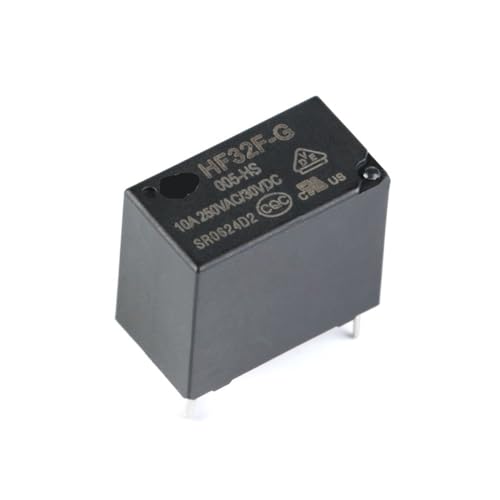 Relais 5V HF32F-G JZC-32F-005-HS commute 10A 250VAC de façon stable