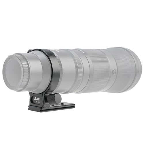 Anillo de montaje para trípode FOTGA para lente Nikon Nikkor Z 180-600 mm f/5.6-6.3 VR, con placa Arca Swiss integrada y orificios 1/4"-20 y 3/8"-16 miniatura 4