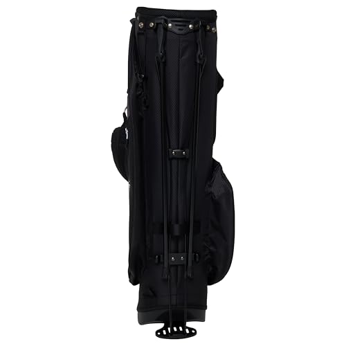 Fazer By American Golf 3.0 Stand Bag - Lightweight Golf Carry Bag with 6-Way Divider & Dedicated Putter Well, 6 Storage Pockets, Dual Shoulder Straps, Durable Dobby Nylon Construction - Black/Red - Image 4