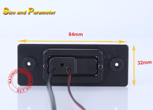 Image of HD Color CCD Waterproof Vehicle Car Rear View Backup Camera, 170 Viewing Angle Reversing Camera for Audi TT 8j 2007 Skoda Fabia Combi 2004 Porsche Cayenne EZ 2009 Porsche Cayenne 9PA 2003-2010