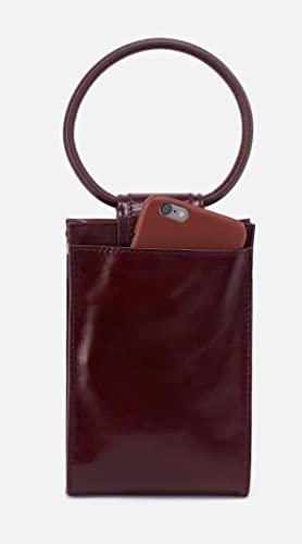 HOBO Sheila Leather Phone Crossbody (Merlot)2