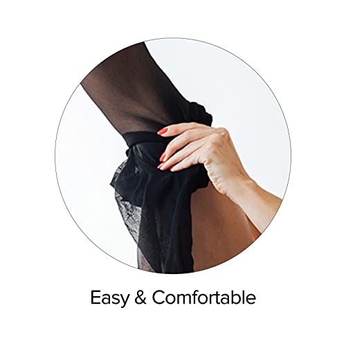 Touchups Ultra Sheer Stocking Silk Reflections Control Premium Pantyhose Sheers Stockings (As1, Alpha, Xx_L, Regular, Regular, Off White) #TOP2