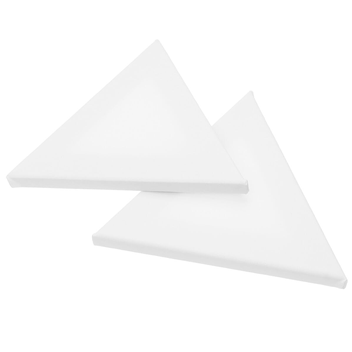 Lienzo de algodón triangular para técnicas creativas en el estudio de pintura y clases de arte