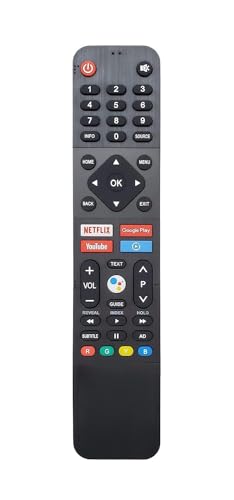 Image of ALERHA Compatible with Nokia Tv Remote Control Original 43CAUHDN 55CAUHDN 43 55 Inch Television Model Only Support Suitable for Smart 4k FHD UHD Android Television Without Voice Command