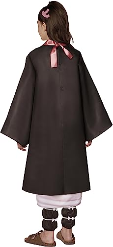 InSpirit Designs Demon Slayer: Kimetsu no Yaiba Kids Nezuko Komada Costume | Officially Licensed | C