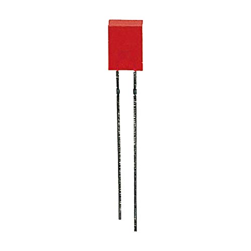 Preisvergleich Produktbild LED Rechteck 2 x 5 mm, Rot
