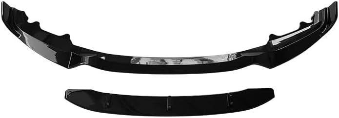 vks F15 Front Lip Compatible with (2014 2015 2016 2017 2018) BMW X5 F15 M-Sport Model ABS Gloss Black Air Splitter Bumper Spoiler Glossy Black