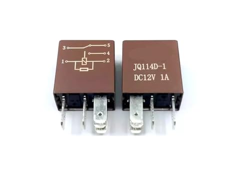 Relais AR JQ114D1 12 V CC 5 broches pour restaurer l'électronique