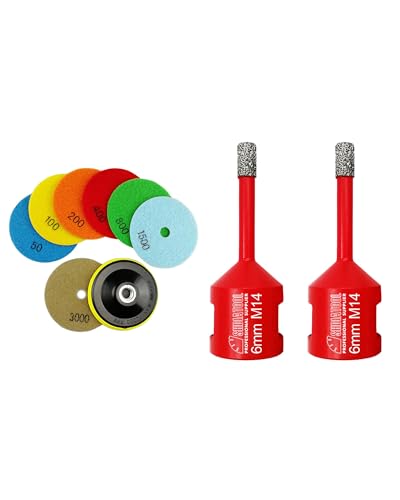 SHDIATOOL Disque Diamant évite la casse du grès cérame avec Dry Diamond Drill