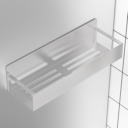Image of HuggieGems Metal Magnetic Spice Rack for Refrigerator Silver, 4 Pack