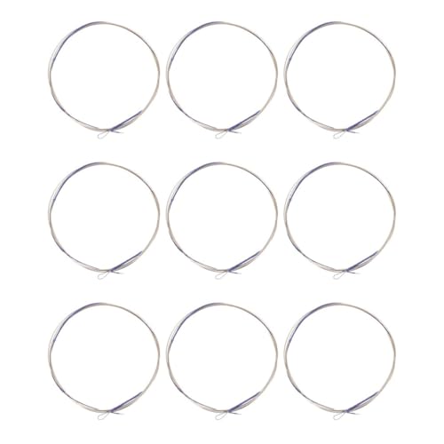 SUPVOX 9 Uds Cuerdas Cuerdas De Pipa Para Instrumentos Musicales Partes De Práctica De Pipa Instrumento De Guitarra Piezas De Reparación De Laúd Chino Reemplazar Metal Suite