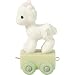 Precious Moments,  Happy Birthday Little Lamb, Birthday Train Age 1, Bisque Porcelain Figurine, 142021