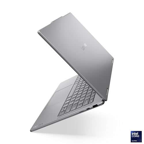Image of Lenovo Yoga 7i 2-in-1 2025 Copilot+ PC with Intel Core Ultra 7 256V Processor, 1TB SSD, Yoga Pen, 14 inch WUXGA OLED Dolby Vision Touchscreen, 16GB LPDDR5x-8533 Memory, 5MP IR Cam, Wi-Fi 7, and Win11 Pro