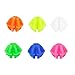 X AUTOHAUX 140pcs Bike Bicycle Wheel Spoke Bead Decoration Round Shaped Plastic Bead Clip Multicolor