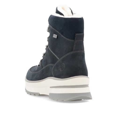 Remonte Damen Snowboots D2B74, Frauen Stiefel,lose Einlage,wasserabweisend,remonteTEX,uebergangsschuhe,Winterboots,schnürstiefel,warm… – Ansicht 3