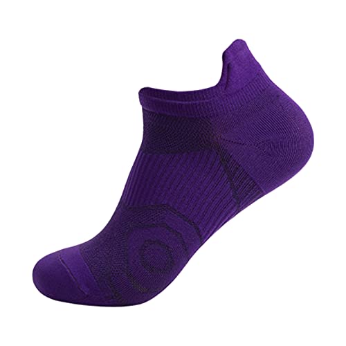 Ankle Athletic Running Socks Cotton Low Cut Sports Tab Socks for Men and Women Men's Running Ankle Socks - Main Image