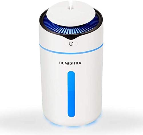 Speclux New I9 Car Diffuser, Cool Mist Air Car Humidifier Air Refresher, Air purifier, USB Ultrasonic Diffuser with 7 LED Lights, 2 Spray and Lighting Model, Auto Shut-Off, for Car Travel/Office/Home