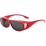 ❤ Gafas de sol para hombres y mujeres lentes polarizadas: 100% protección uv400 contra los dañinos rayos uva / uvb. El polarizador se fabrica de acuerdo con el principio de polarización de la luz, lo que reduce el deslumbramiento reflejado en carreteras, cuerpos de agua, nieve y otras superficies horizontales, para que sus ojos estén más cómodos y saludables.