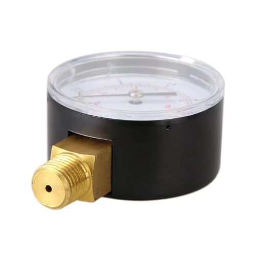 Manomètre basse pression 50mm haute précision 0-1 bar filetage 1/4