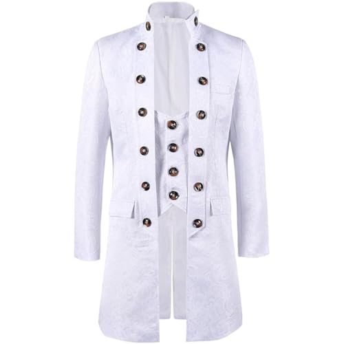Veste de smoking longue noire homme pour affirmer un look gothique chic