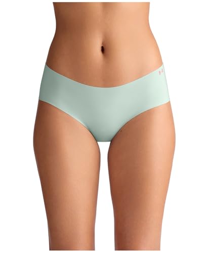 Image of Under Armour Women's 3-pack Pure Stretch No Show Hipster Underwear, All-day Comfort & Ultra-soft Fit