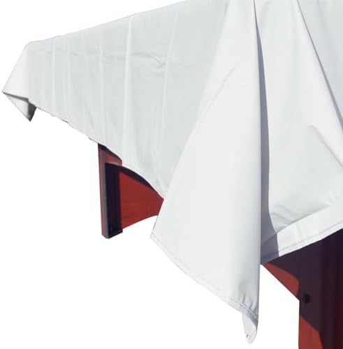 Black Billiard Pool Table Cover Indoor/Outdoor Protection, Machine Washable, Patio Table Cover for Pool Table