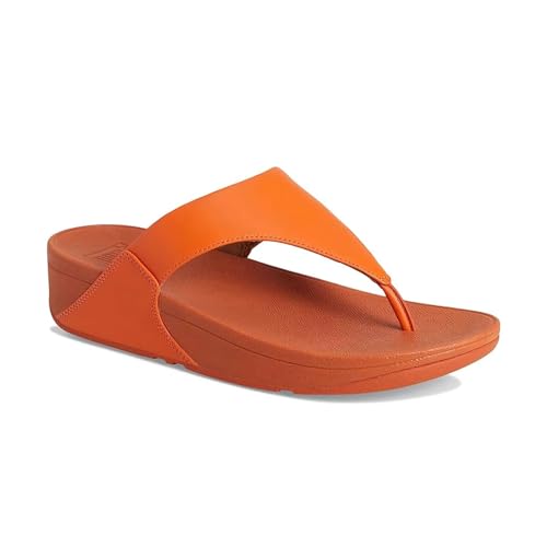 Image of FitFlop Womens Lulu Leather Toe Post Sandals