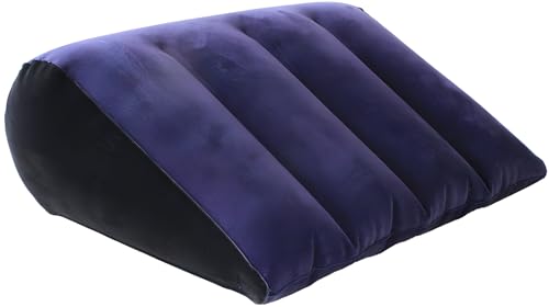 WHZHAOCAI Portable Wedge Pillow Inflatable Cushion - Body Positioners for Legs and Back Support for Sleeping,Reading and Rest,Use in Bed, Travel, Camping Or Office?Fast Inflating Deflation