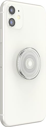PopSockets: PopGrip com parte superior trocável para telefones e tablets – Transparente