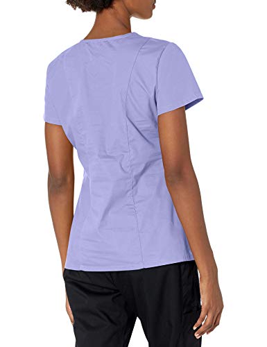 Image of Dickies Women's Jr. Fit V-Neck Scrub Top Multiple Patch Pockets