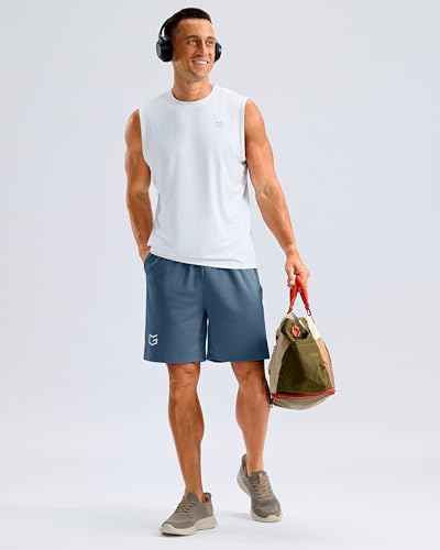Image of G Gradual Men's Athletic Workout Shorts with Pockets 5 inch /7 inch /9 inch Lightweight Quick Dry Gym Basketball Running Shorts for Men