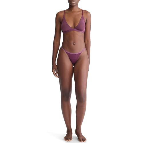 Image of Calvin Klein Form to Body Lightly Lined Triangle Bralette