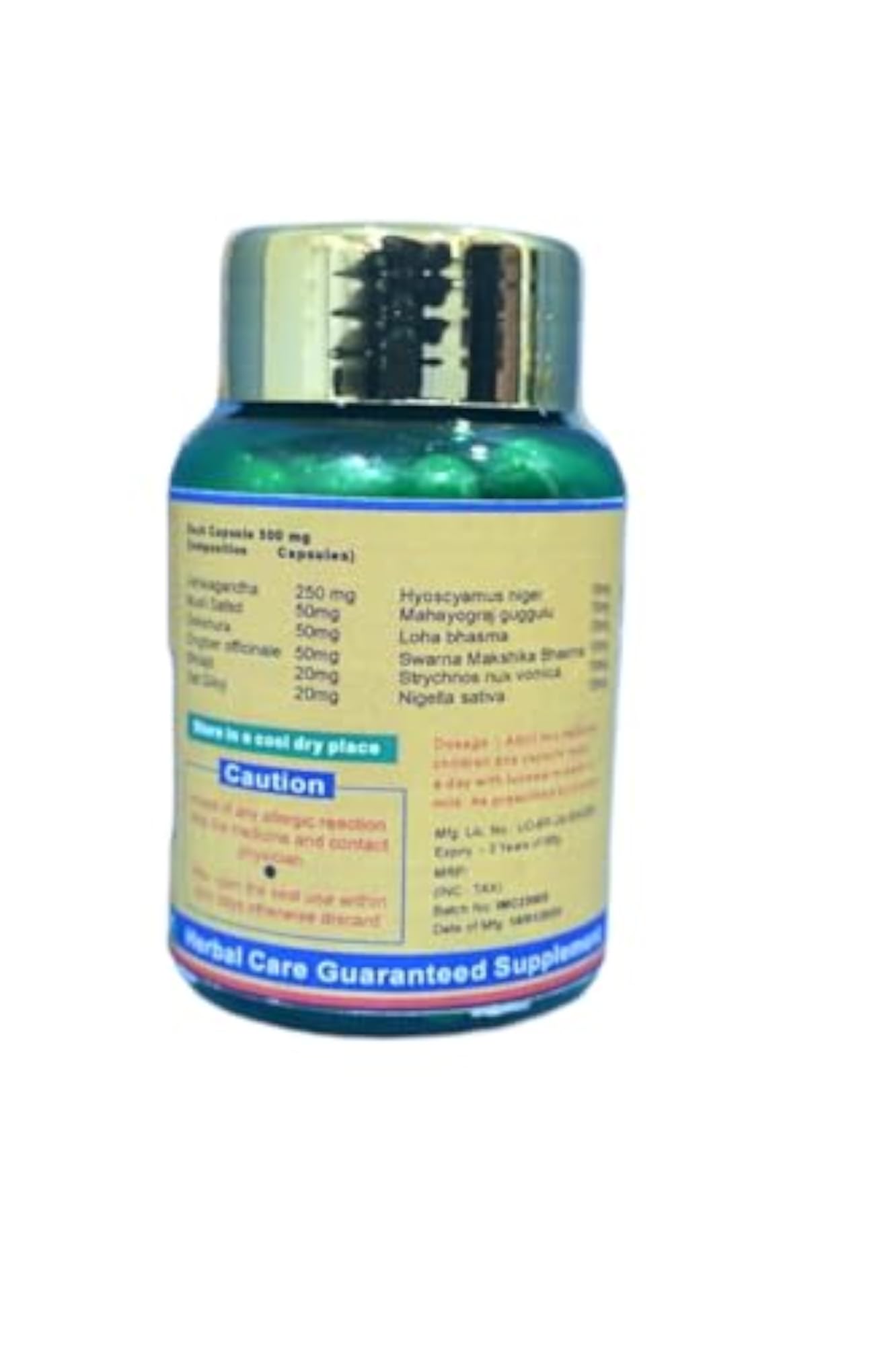 Alliance Herbal IMMUNO - ON CAPSULE, 80 pc Pack
