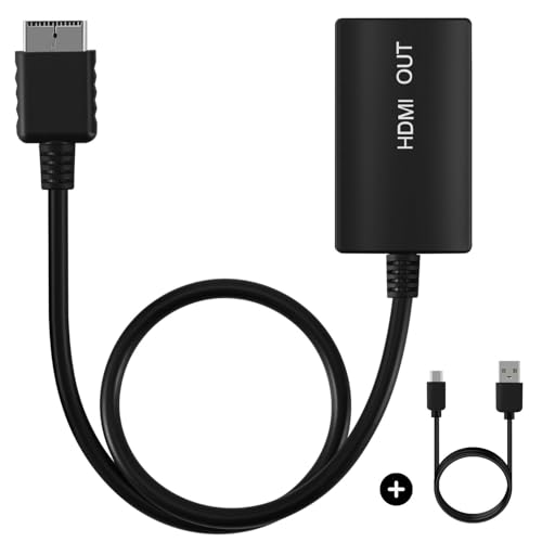 Tnp Products PS12_HDMI_CBL Tnp Ps2 Hdmi Converter - Av Hdmi Adapter Cable For Playstation 2/3 Console Hd Upscaler cover