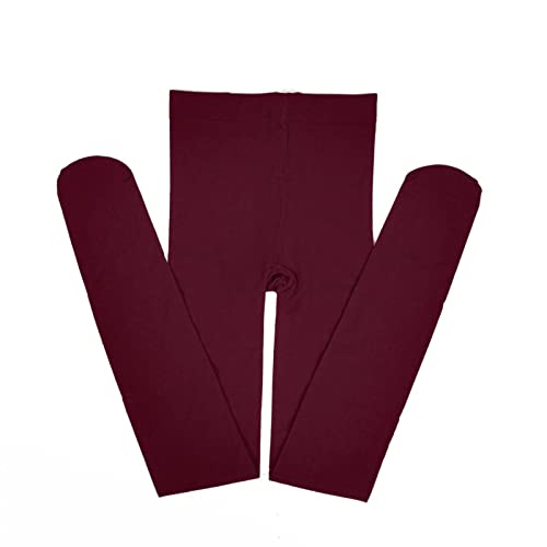 Toddler Kids Baby Girls Cotton Thick Lined Warm Full Leggings Pantihose Stretchy Basic Full Length Warm