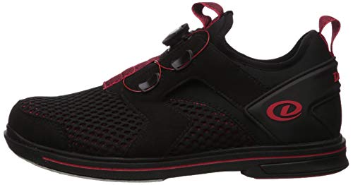 Dexter Mens Pro Boa Black/Red Wide Width Bowling Shoes 9.5 W Us #TOP4