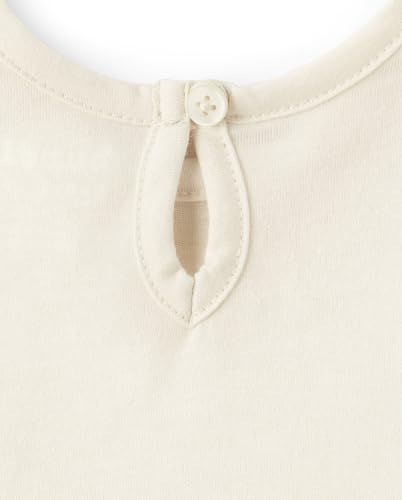 The Children's Place,Baby Girls,and Newborn Long Sleeve Romper,White Daisy Tutu,18 Months,24 Months - image 4