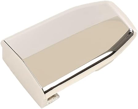 PIT66 Front Outside Door Handle Chrome Cover, Compatible with 2015-2019 Cadillac Escalade ESV/2015-2019 Cadillac Escalade Base Luxury Platinum Premium #13596115