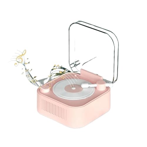 ���g�� Bluetooth �X�s�[�J�[�|�[�^�u�����B���e�[�W CD �v���[���[�f�U�C���T�E���h�o�[ MP3 ���y�T�|�[�g TF �J�[�h U �f�B�X�N AUX(Pink)