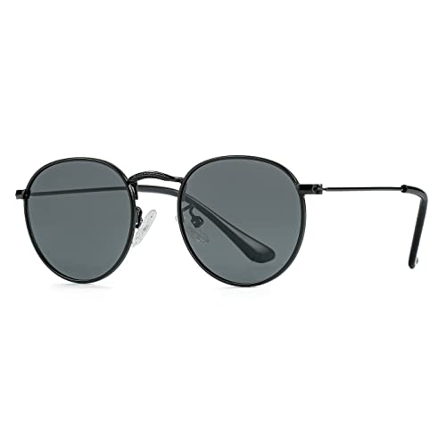 Image of Kids Polarized Sunglasses Classic Metal Frame for Baby Boys Girls Age 0-18, Three Sizes, 100% UV Protection