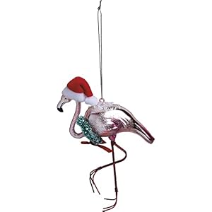 Primitives by Kathy Glass Ornament - Flamingo Primitives by Kathy Glass Ornament Flamingo