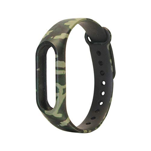Brain Freezer TPU Premium Design Replacement Strap Compatible with MI Band 2 & Mi Band HRX Activity Comoflage Army (Tracker Not Included) (B0B12JZPPT) Amazon Price History, Amazon Price Tracker